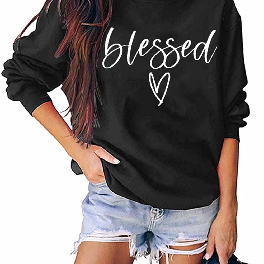 Never worn before blessed crewneck